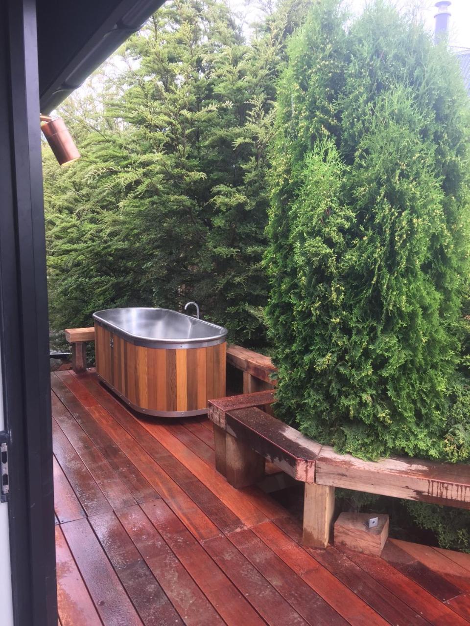 Black Beech House With Stunning Outdoor Bath Lago Tékapo Exterior foto