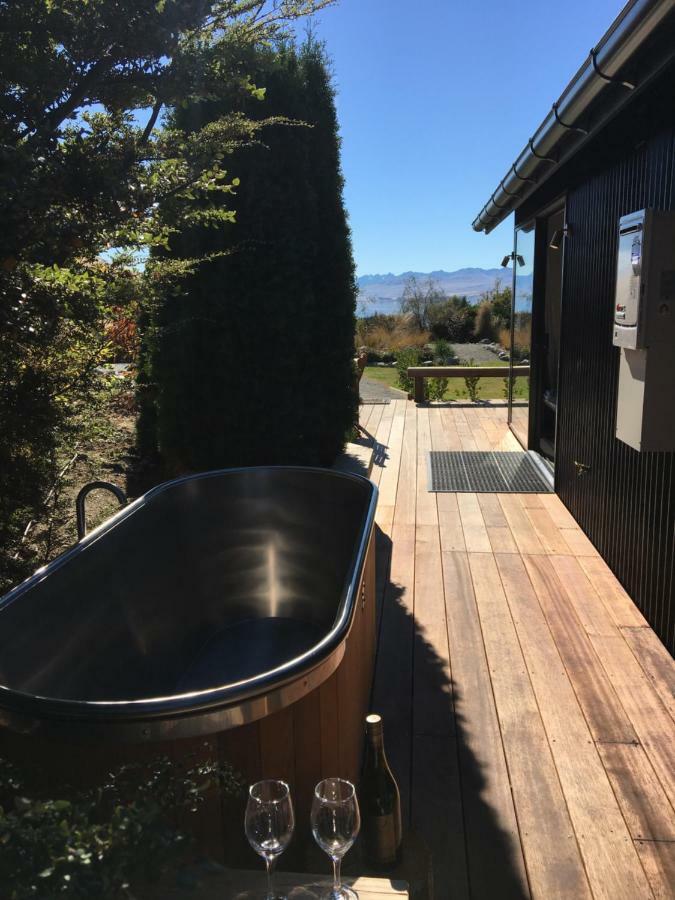 Black Beech House With Stunning Outdoor Bath Lago Tékapo Exterior foto